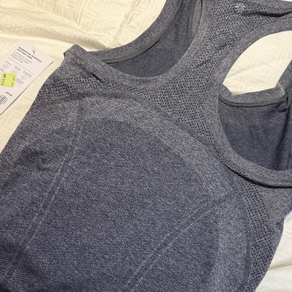 Athleta Heather Gray Racerback Tank - Picture 5 of 5